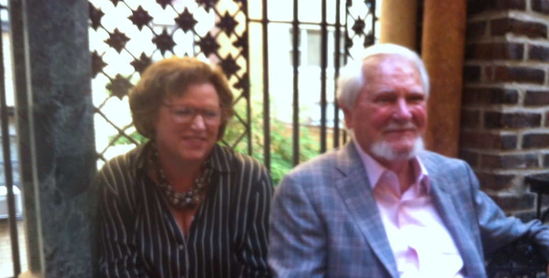 Janet Walsh and Clive Cussler